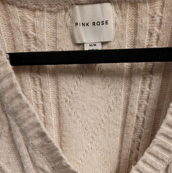 Cream-coloured sweater vest - Picture 4 of 4